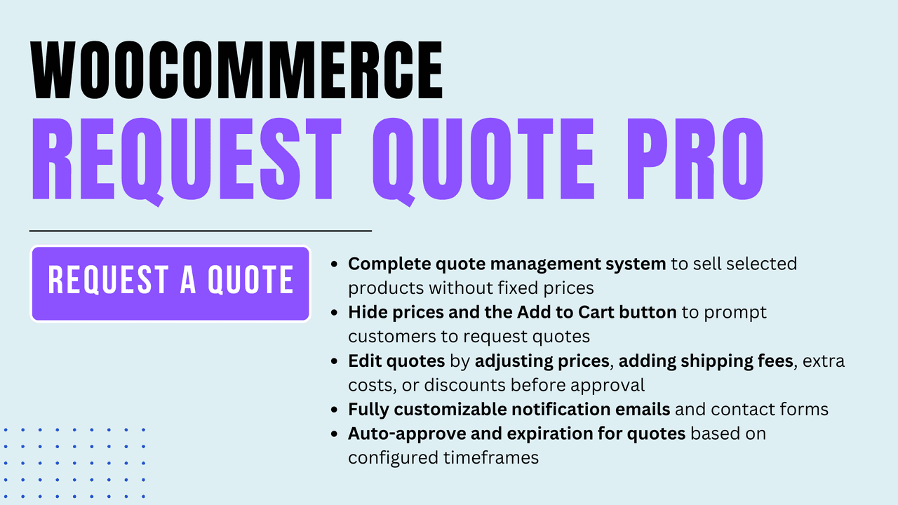 WooCommerce Quote Pro